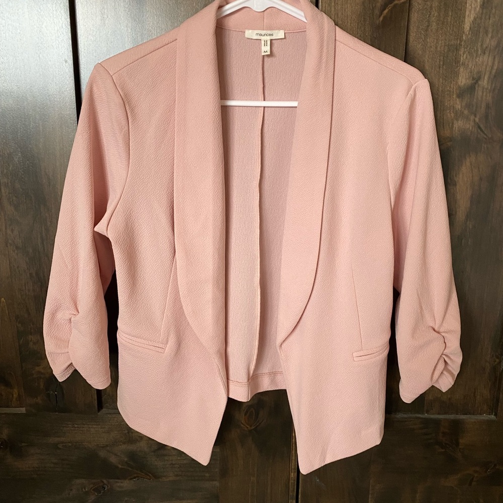 Pink blazer